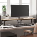 vidaXL Stojan na monitor dub sonoma 105x23x15,5 cm kompozitné drevo