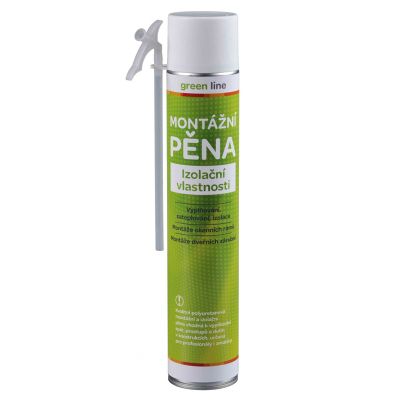 Pena DEN BRAVEN GREEN LINE montážna trubičková 750ml