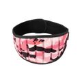 Dámsky fitness opasok Pink Camo - GymBeam, veľkosť L, Nylon