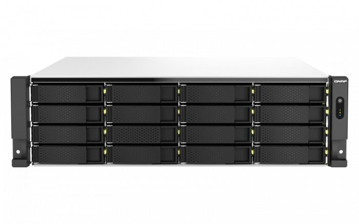 QNAP TS-h2287XU-RP-E2378-64G (Xeon 4,8GHz, ZFS, 64GB ECC RAM, 16x 3,5'' + 6x2,5'', 2x 2,5GbE, 2x10GbE)