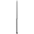 vidaXL Rámy na pracovné stoly 2 ks kovové 85x(69x95,5) cm sivé
