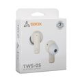SBOX EB-TWS05-BE, Bluetooth slúchadlá, beige