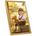 vidaXL Fotorámiky na stenu, koláž 5 ks, zlaté 50x70 cm, MDF