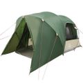 vidaXL Dómový stan pre 6 osôb so strechou Zelená 500 x 314 x 206 cm