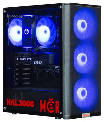 HAL3000 MČR Finale Pro / AMD Ryzen 7 5700X/ 32GB DDR4/ RTX 5070/ 1TB PCIe4 SSD/ WiFi/ W11 Herní pocítac, AMD Ryzen 7 5700X, 32GB DDR4, NVIDIA GeForce RTX 5070, 1TB PCIe SSD, Wi-Fi, W11