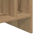 vidaXL Skrinka na gramofónové platne Remeselný dub 78,5 x 35 x 45 cm