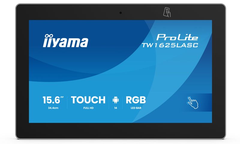 16'' iiyama TW1625LASC-B3PNR: IPS, FHD, Android, NFC, PO