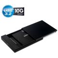 FANTEC PL25U31, Externý box, USB Type C 3.2 Gen2