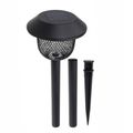 Solárna LED lampa Forever Light so stĺpikom SUNARI FLS-30 čierna