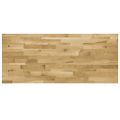 vidaXL Stolová doska dubové drevo obdĺžniková 44 mm 100x60 cm