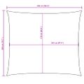 vidaXL Tieniaca plachta, oxford, obdĺžniková 2x2,5 m, antracitová