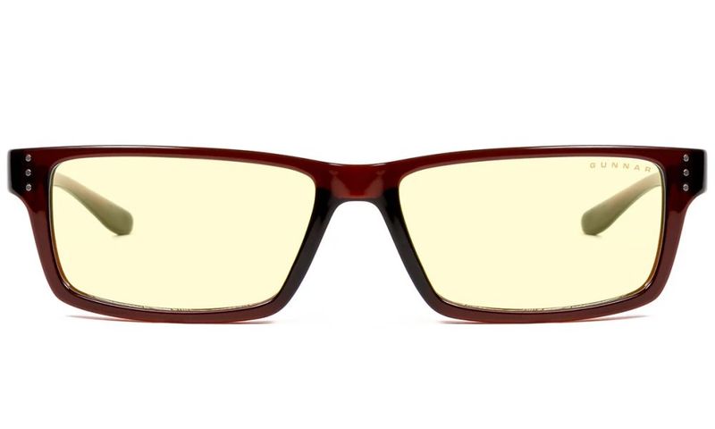 GUNNAR kancelárske/herné okuliare  RIOT ESPRESSO jantárové sklá BLF 65 GUNNAR focus