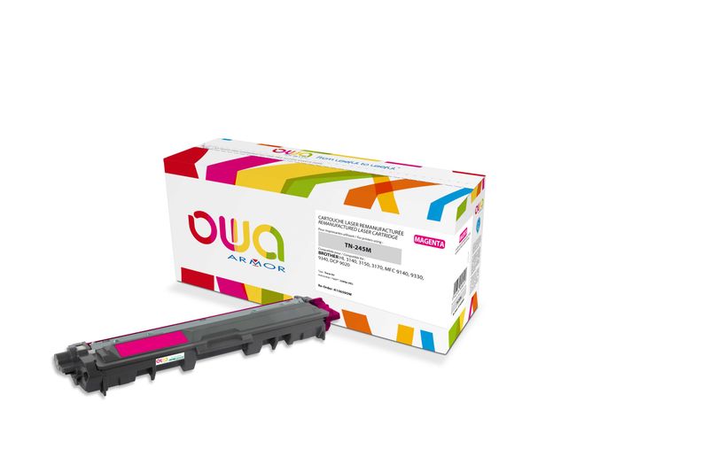 OWA Armor toner kompatibilný s Brother TN-245M/TN-246M, 2200st, červená/magenta