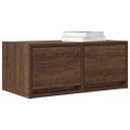 vidaXL TV skrinka, hnedý dub 60x31x25,5 cm spracované drevo