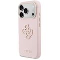 Guess HC PU FW RESIN LOGO PINK puzdro pre iPhone 17 Pro Max 6,9"
