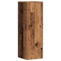 vidaXL Stojany na kvety 2ks, staré drevo 33x33x100cm, kompozitné drevo