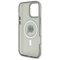 Karl Lagerfeld puzdro pre iPhone 16 Pro Max 6,9" KLHMP16XHLSKIK čierne Hard IML Metal Karl Head MagSafe