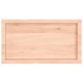 vidaXL Stolová doska 80x40x(2-6) cm neošetrený masív živé hrany