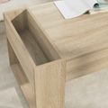 vidaXL Konferenčný stolík Sonoma dub 110 x 50 x 41 cm Kompozitné drevo