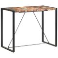 vidaXL Barový stolík 140x70x110 cm masívne recyklované drevo