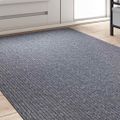 vidaXL Behúň koberec Svetlosivá 100 x 250 cm látka