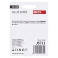 LTE filter EMOS EM694F (5-694 MHz, LTE 5G útlm 40 dB)
