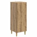 vidaXL Servírovacia skriňa Dub artisan 33 x 34,5 x 90 cm