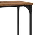 vidaXL Konzolový stôl Staré drevo 101 x 30.5 x 75 cm Kompozitné drevo