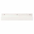 vidaXL Nástenné skrinky 2 ks biele 50x12x9 cm masívna borovica