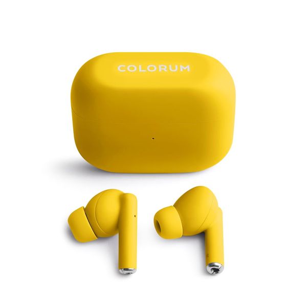 COLORUM TWS Bluetooth slúchadlá CTWS-05 xŽltá