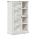 vidaXL Kúpeľňová skriňa VIGO Biela a antik biela 68 x 34 x 110 cm