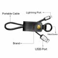 Remax West RC-24i micro-USB kábel čierny 32cm AA-1177