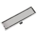 vidaXL Rovný sprchový odtok, 530x140 mm, nerezová oceľ