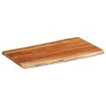 vidaXL Stolová doska 120x60x3,8 cm obdĺžnik masívna akácia živá hrana