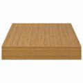 vidaXL Stenná polica Nástenná montáž 4 ks Béžová 40 x 23,5 x 3,8 cm