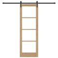 vidaXL Posuvné dvere ORKDAL Prírodná 73,5 x 211 cm
