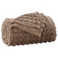 vidaXL Prikrývky na hodenie 6 ks ťavová 150 x 130 cm 2.75 kg Flís