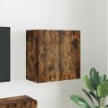 vidaXL TV nástenná skriňa 59,5 x 31 x 60 cm Dymová dub