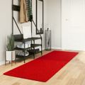 vidaXL Koberec HUARTE s krátkym vlakom umývateľný červený 80x250 cm