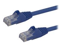 2m Blue Snagless Cat6 UTP Patch Cable - N6PATC2MBL
