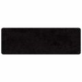 vidaXL Behúň koberec Čierna 50 x 150 cm 100% Polypropylén Tuft