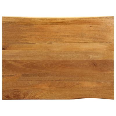 vidaXL Stolová doska 100x80x2,5 cm živý okraj masívne mango