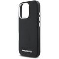Puzdro Karl Lagerfeld Hardcase MagSafe FW Saffiano Metal Logo pre iPhone 16 Pro Max 6,9" čierne