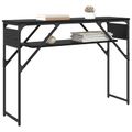 vidaXL Konferenčnýstolík Čierny dub Kompozitné drevo 105x30x75cm