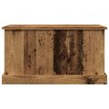 vidaXL Úložné boxy staré drevo 70x40x38 cm kompozitné drevo