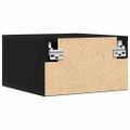 vidaXL Nočný stolík 2 ks 35 x 35 x 20 cm Kompozitné drevo Čierny dub