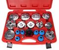 Sada na demontáž olejových filtrov MECHANIC OIL WRENCH 19, 19 ks SIXTOL
