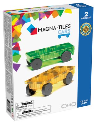 Magnetická stavebnica Cars 2 dielna Green/yellow