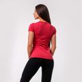 Dámske tričko Basic Vintage Red - GymBeam, veľkosť S, 50% bavlna, 50% polyester