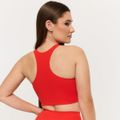 Dámsky športový top BEAT Tangerine - GymBeam, veľkosť M, veľkosť oblečenia M